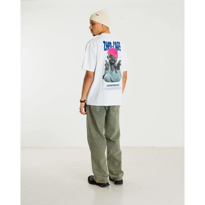 Woodbird Maglietta WBBaine Dude White