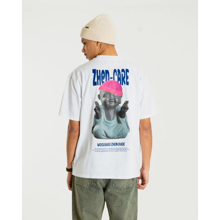 Woodbird Maglietta WBBaine Dude White
