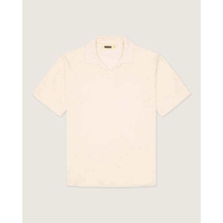 Woodbird Moul Terry Polo Uomo White