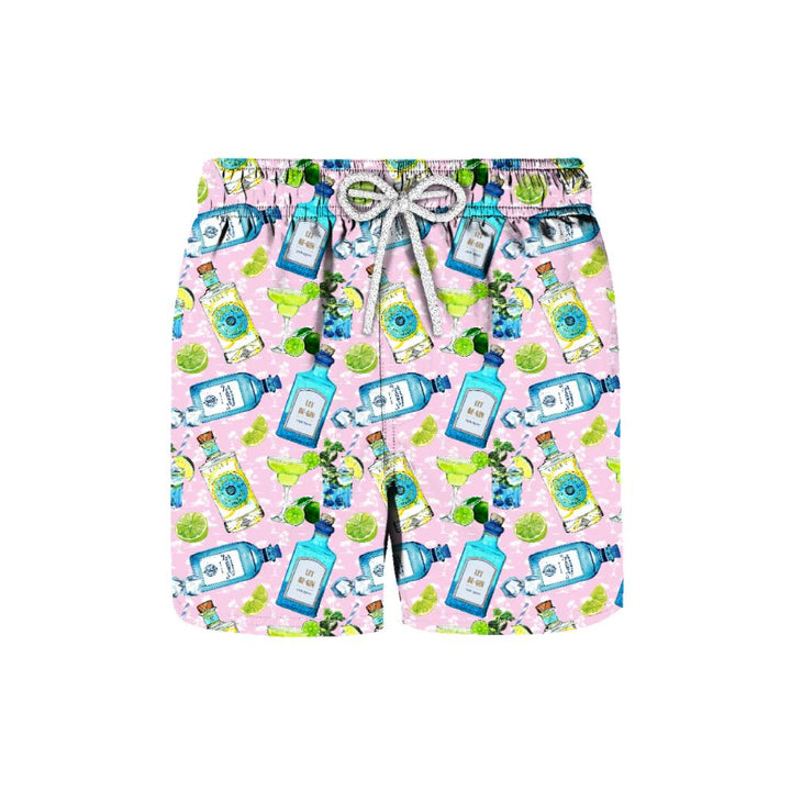 Alley Docks Costume Light Pink con Lime e Gin Uomo