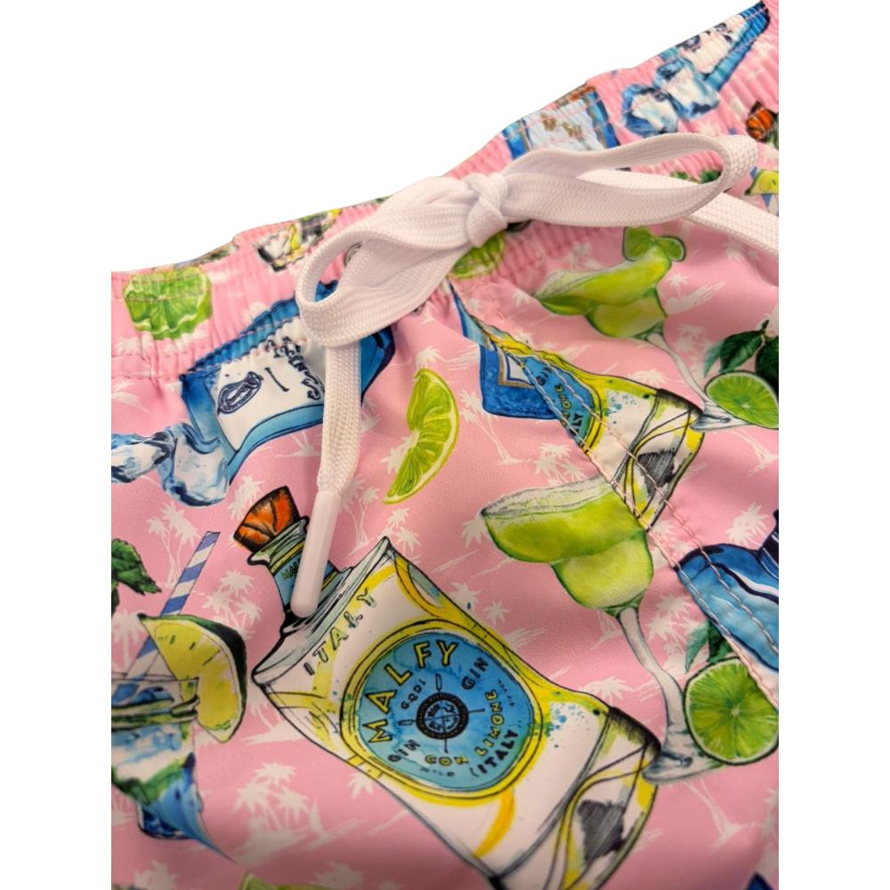 Alley Docks Costume Light Pink con Lime e Gin Uomo