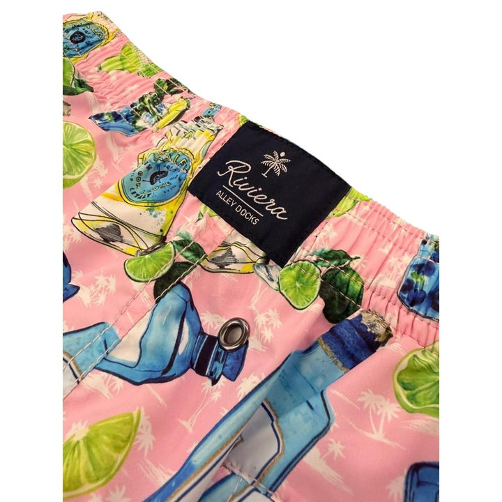 Alley Docks Costume Light Pink con Lime e Gin Uomo