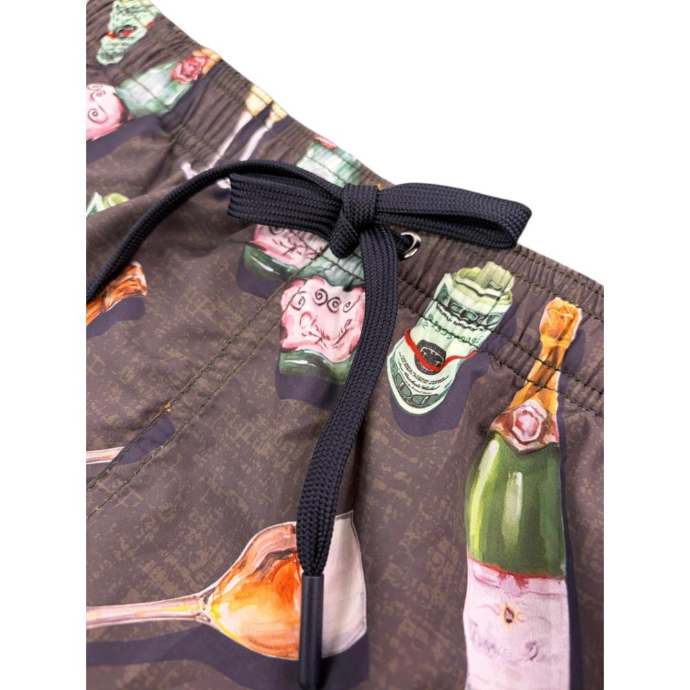 Alley Docks Costume Moka Brown con Cash & Wine Uomo