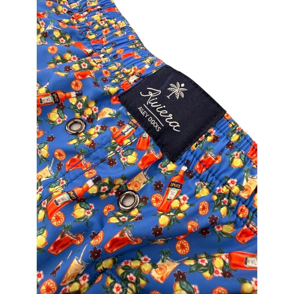 Alley Docks Costume Bluette con Spritz Uomo