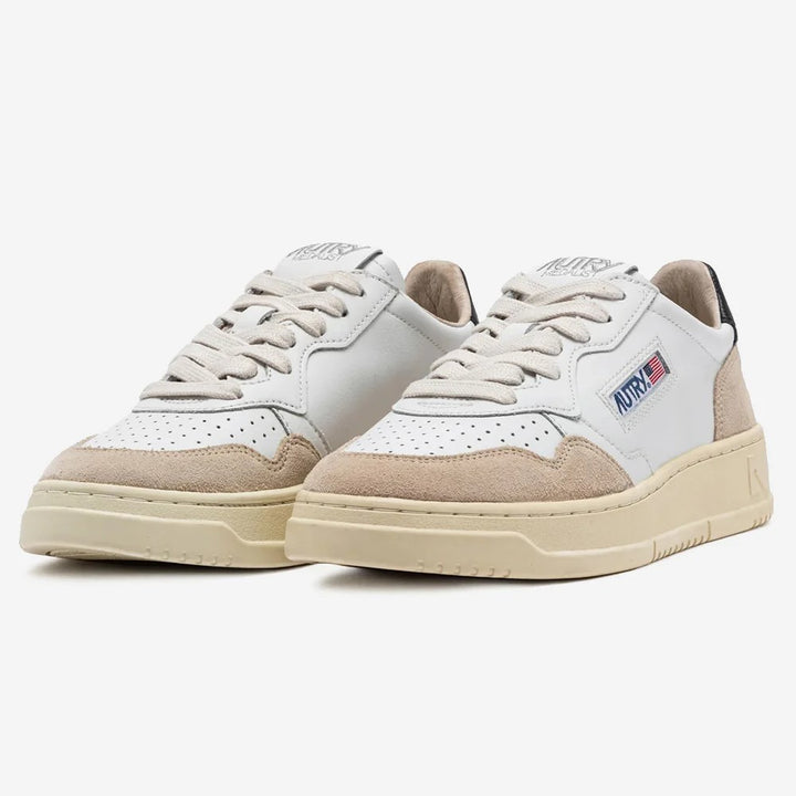 Autry Sneakers Medalist Suede White Black