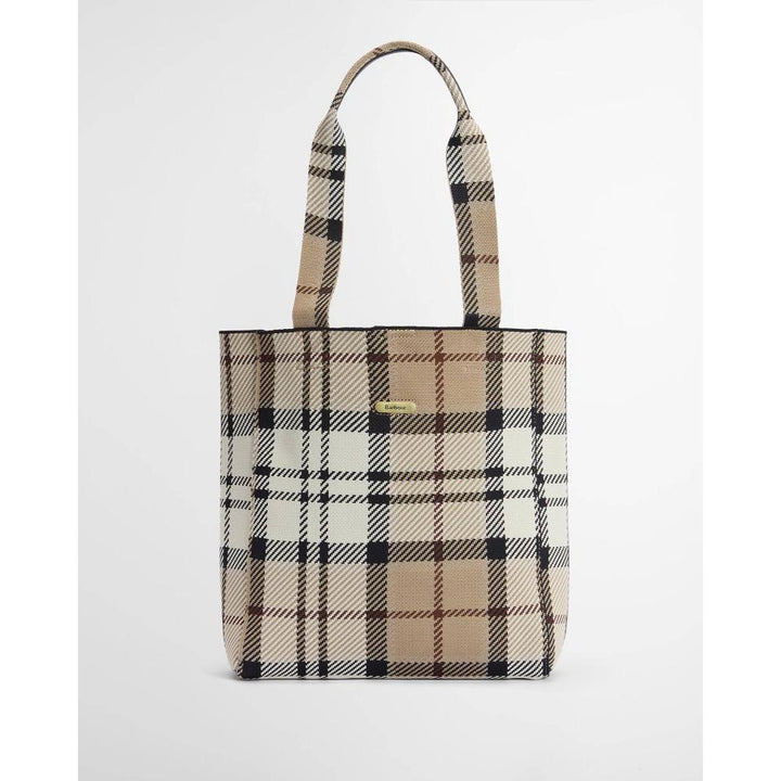 Barbour Shopper In Tartan Layla Rosewood Tartan Donna