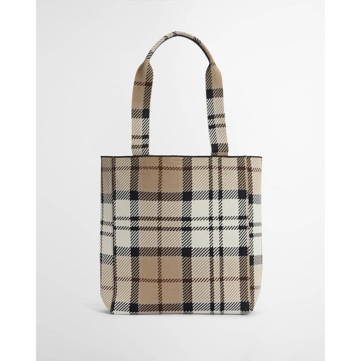 Barbour Shopper In Tartan Layla Rosewood Tartan Donna
