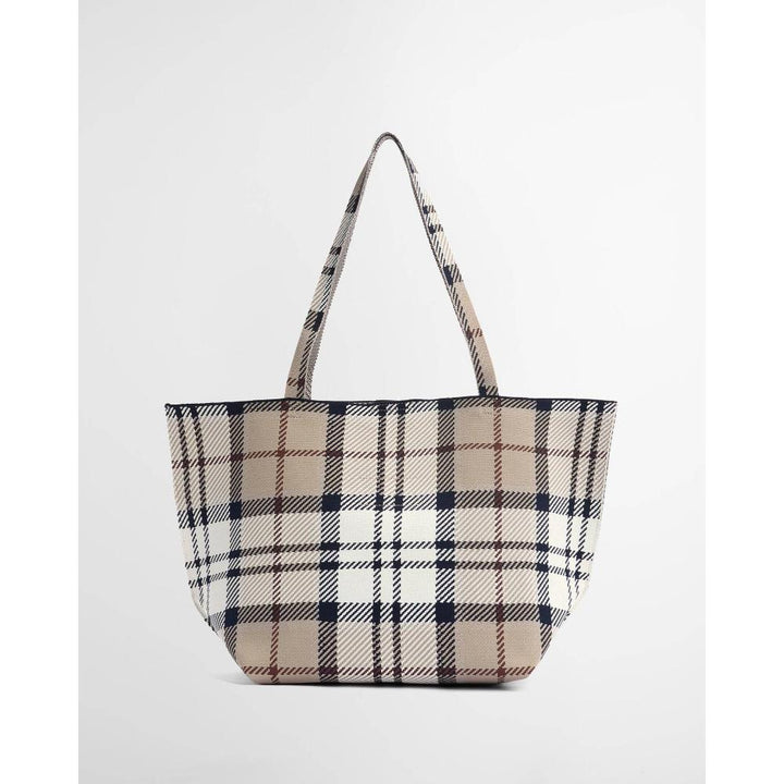 Barbour Borsa Tote Grande In Tartan Layla Rosewood Tartan Donna