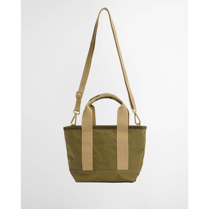 Barbour Mini Borsa Tote Mya Dusky Green Donna