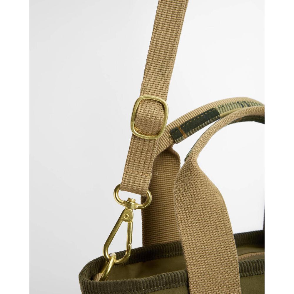 Barbour Mini Borsa Tote Mya Dusky Green Donna