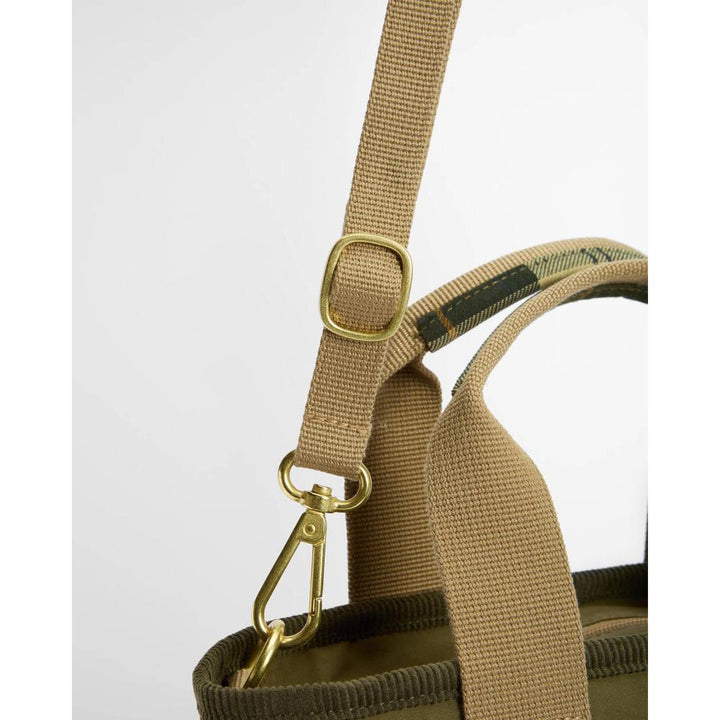 Barbour Mini Borsa Tote Mya Dusky Green Donna