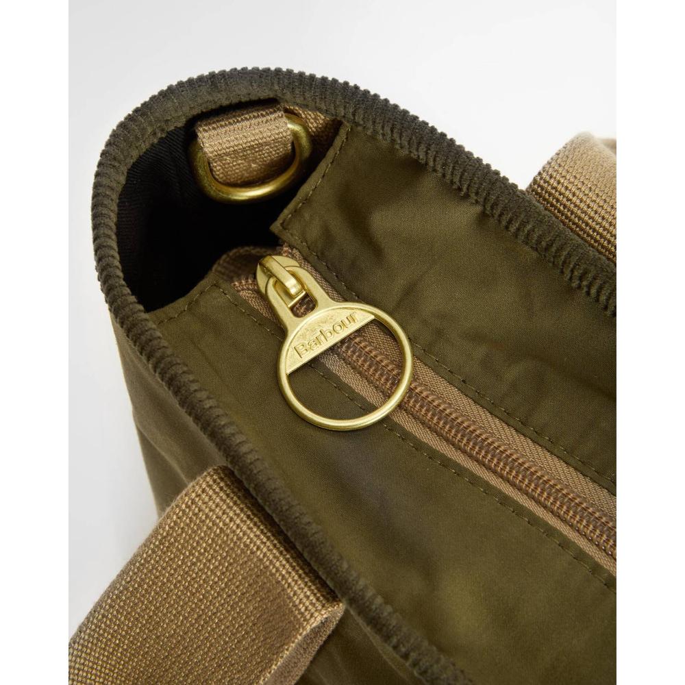 Barbour Mini Borsa Tote Mya Dusky Green Donna