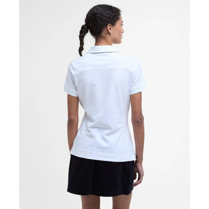 Barbour Maglia Portsdown White Donna