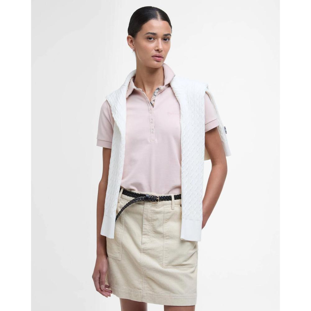 Barbour Maglia Portsdown Primrose Pink Donna