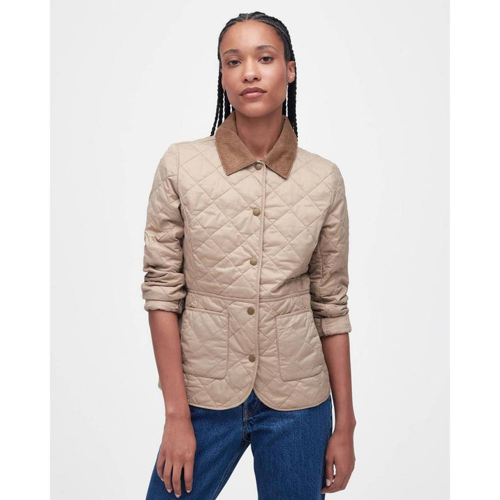 Barbour Giacca Trapuntata Deveron Light Trench Donna