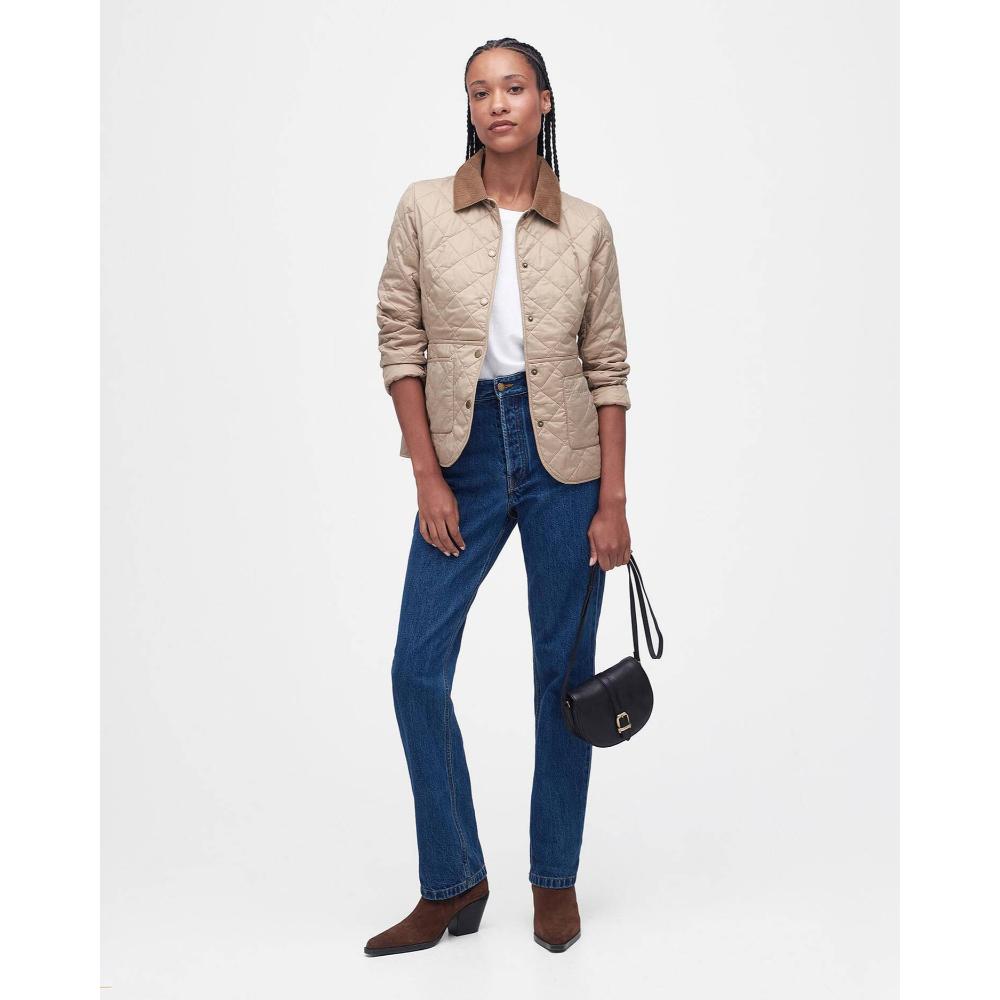 Barbour Giacca Trapuntata Deveron Light Trench Donna