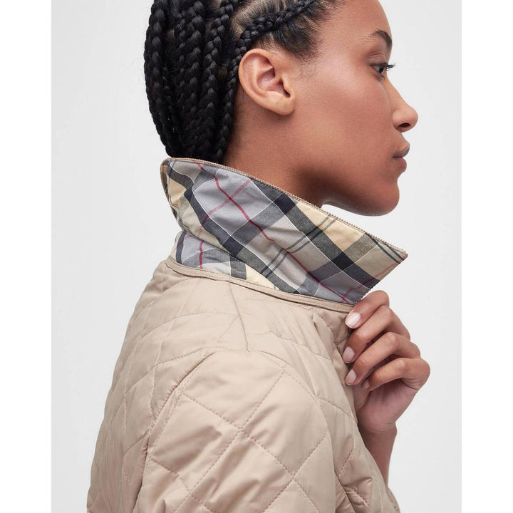 Barbour Giacca Trapuntata Deveron Light Trench Donna