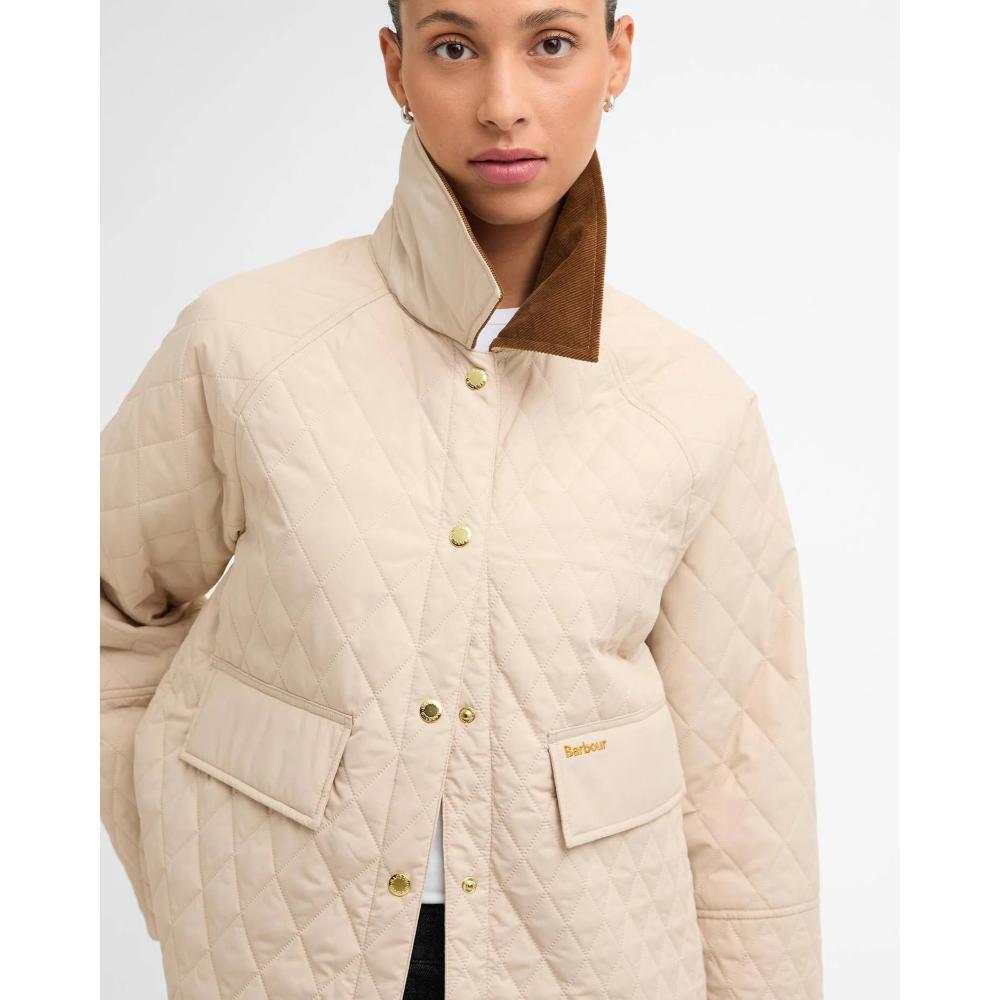 Barbour Giacca Trapuntata Kirby Jasmine Dress Donna