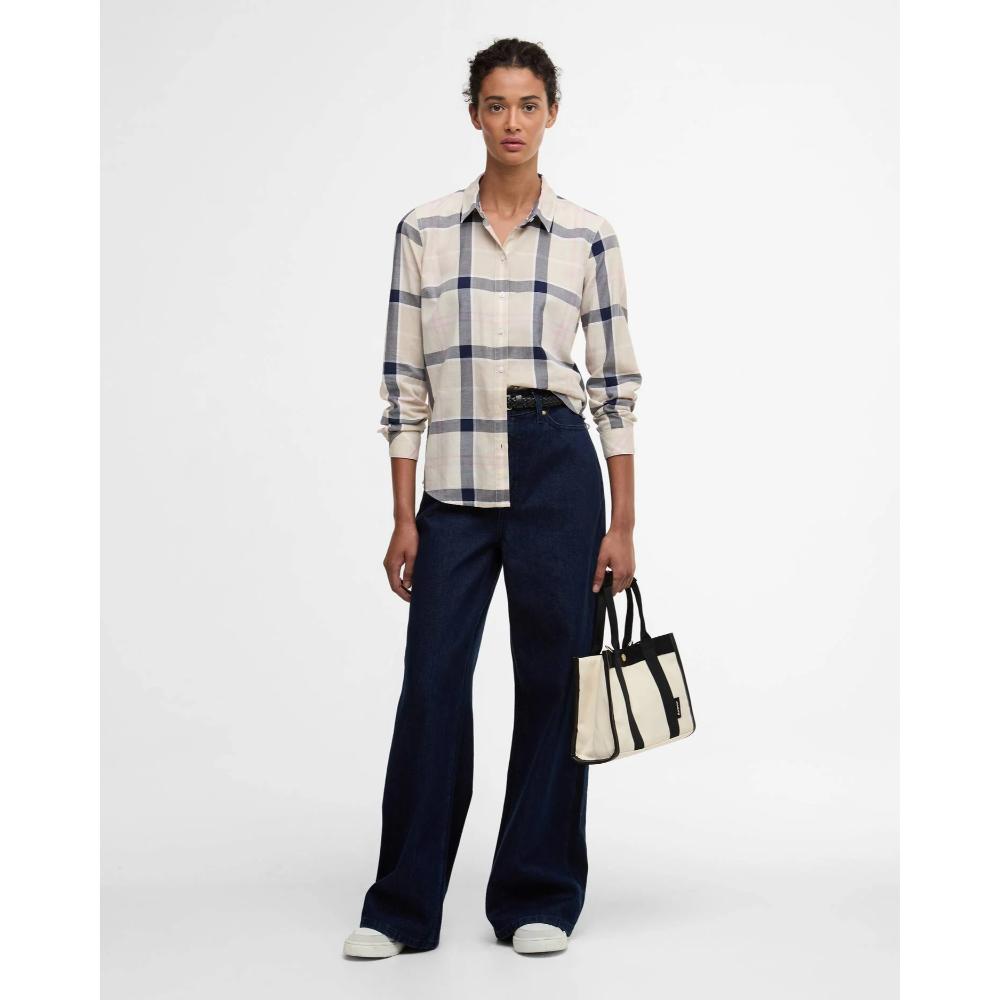 Barbour Camicia Bredon Cherry Blossom Tartan Donna