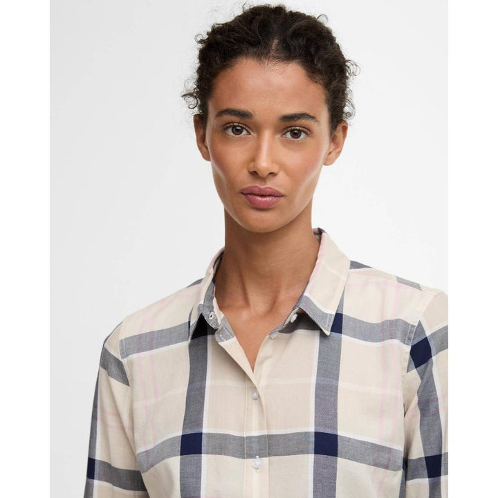 Barbour Camicia Bredon Cherry Blossom Tartan Donna