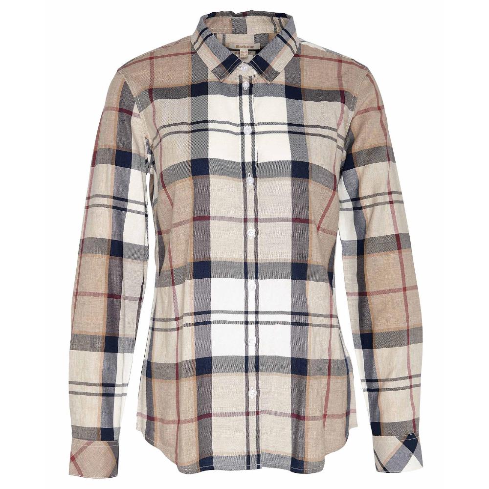 Barbour Camicia Bredon Hessian Tartan Donna