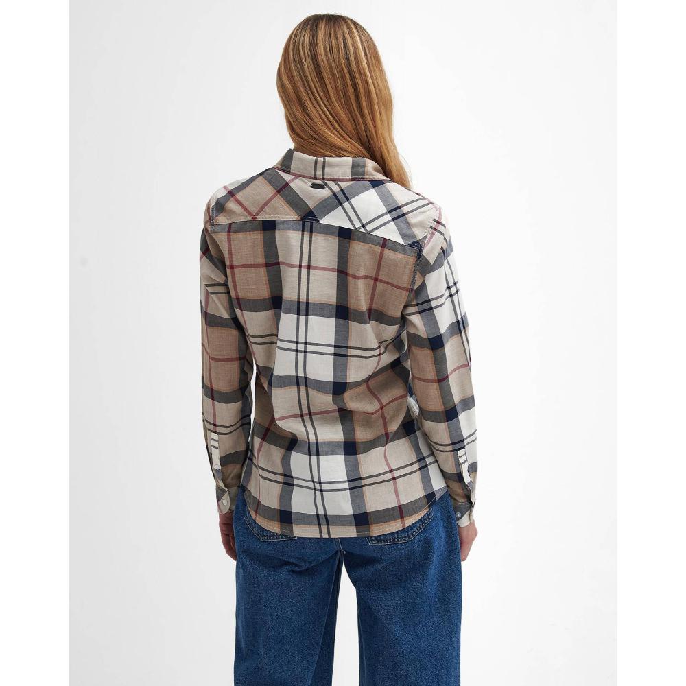 Barbour Camicia Bredon Hessian Tartan Donna