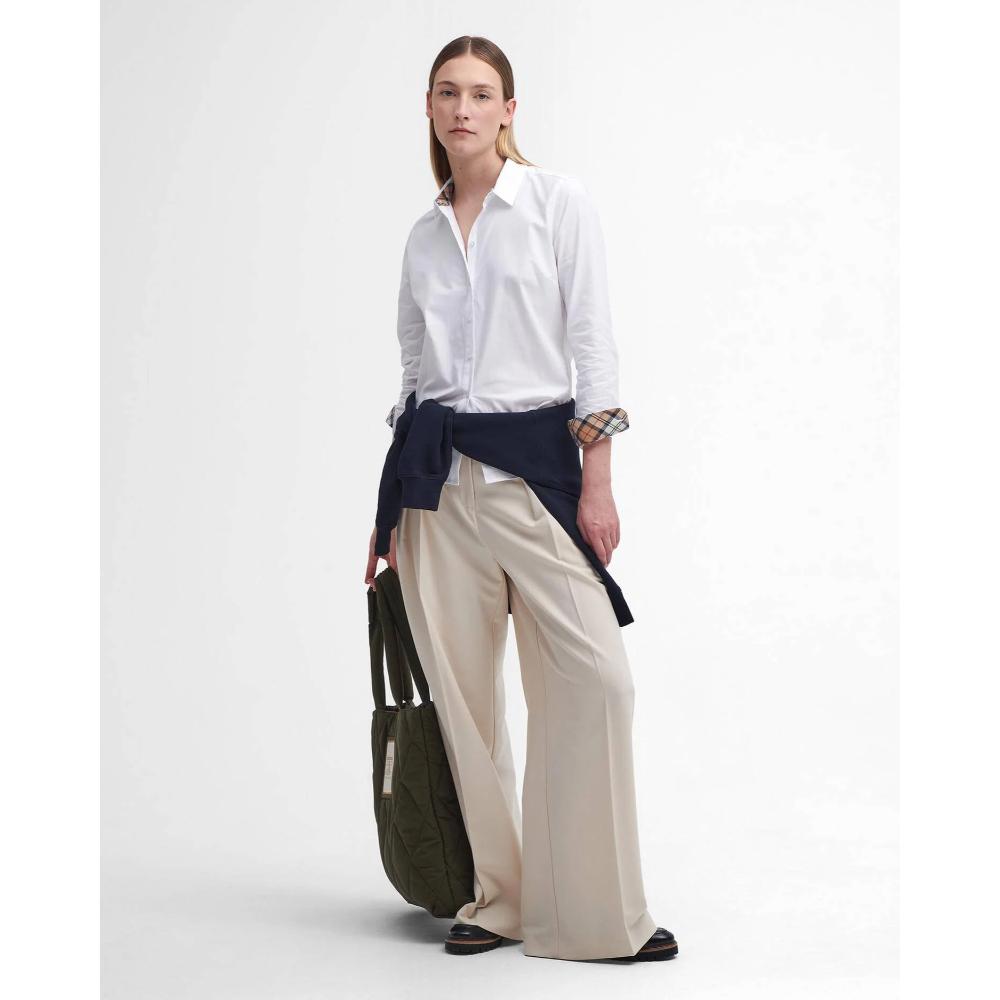 Barbour Camicia Derwent White Donna