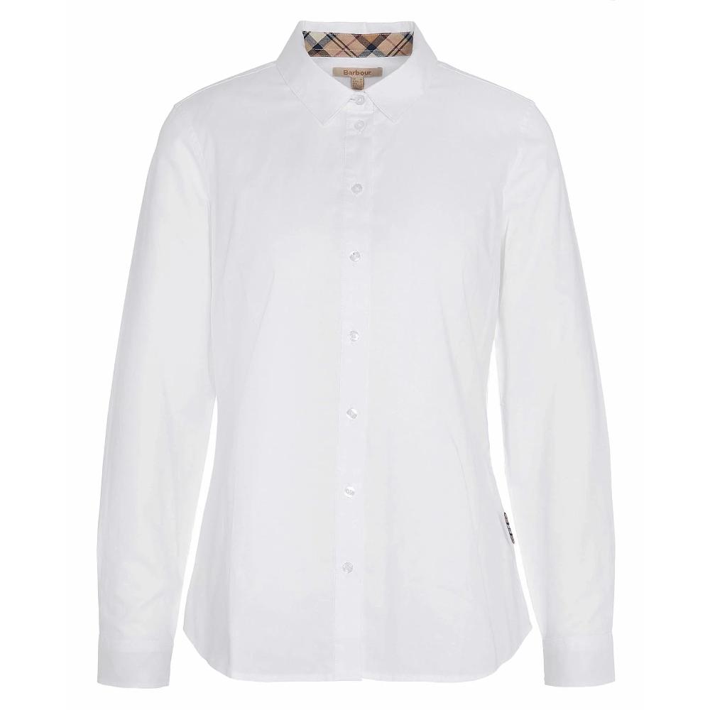 Barbour Camicia Derwent White Donna