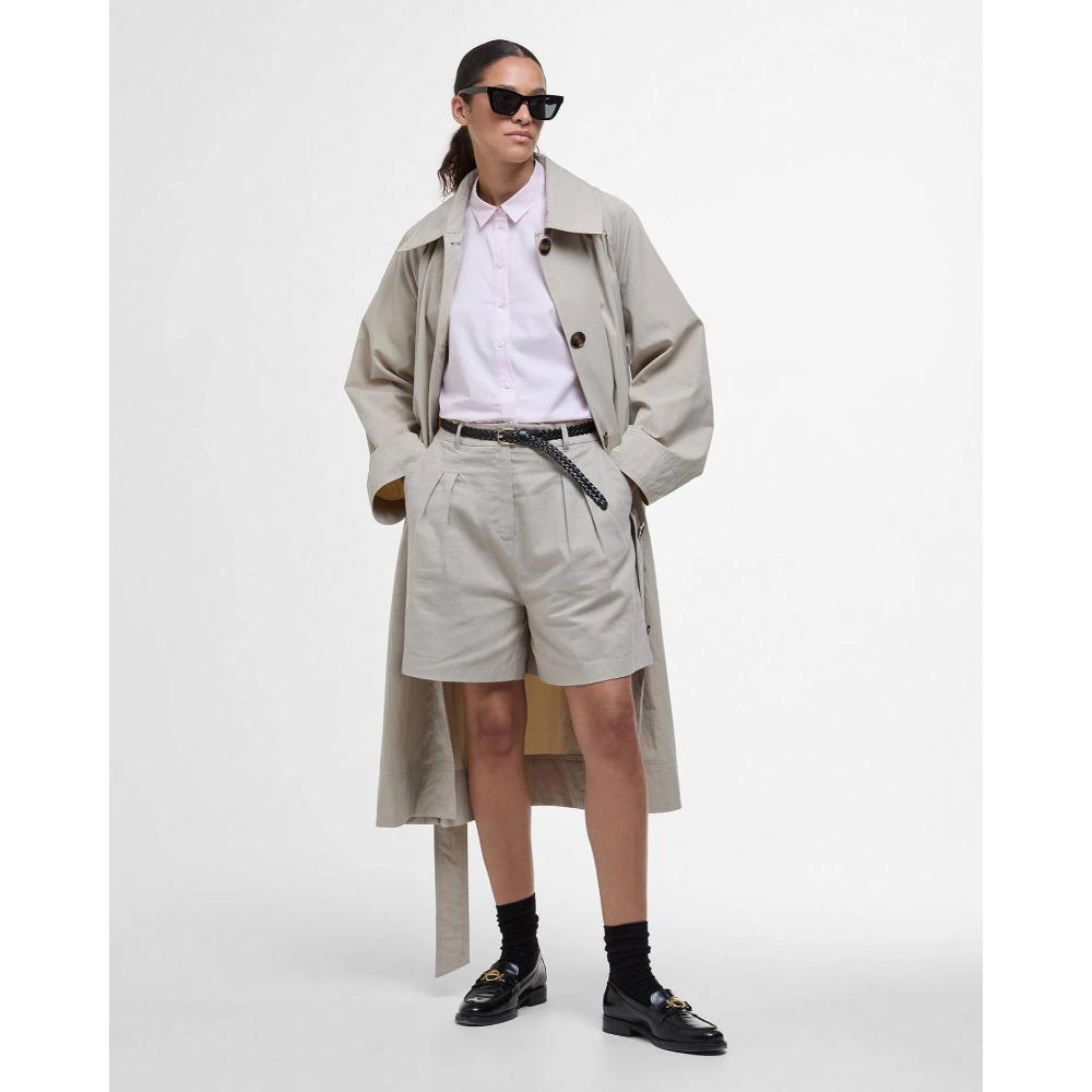 Barbour Camicia Derwent Pink Donna