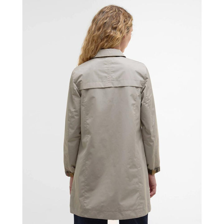 Barbour Giacca Impermeabile Reversibile Babbity Mist Dress Donna