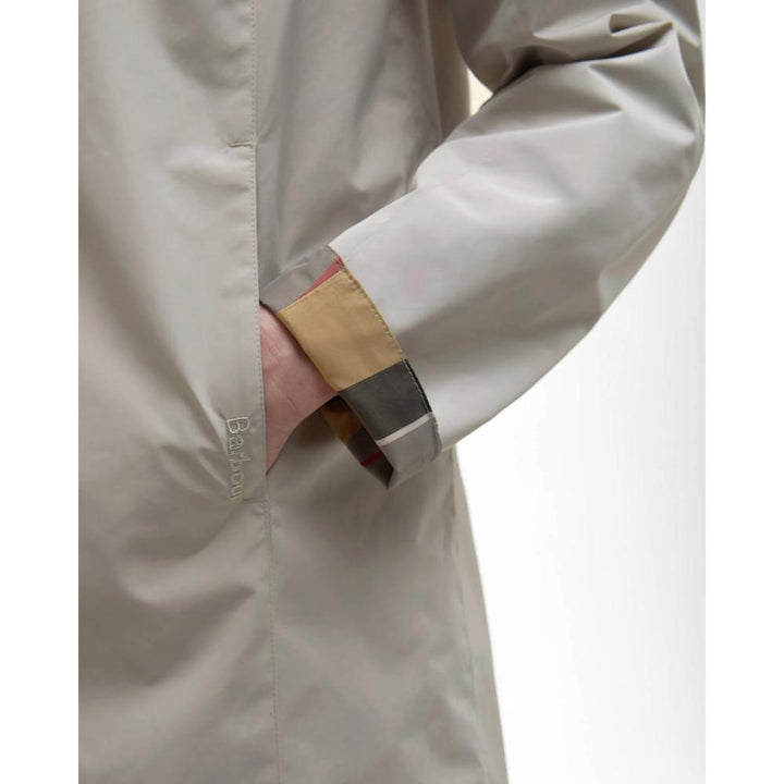 Barbour Giacca Impermeabile Reversibile Babbity Mist Dress Donna