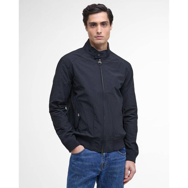 Barbour Giacca Harrington Rectifier Steve McQueen Classic Navy Uomo