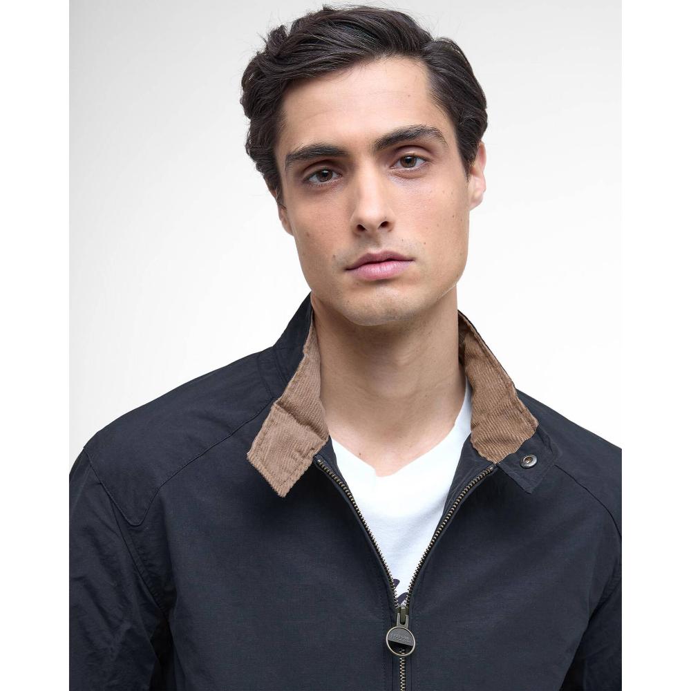 Barbour Giacca Harrington Rectifier Steve McQueen Classic Navy Uomo