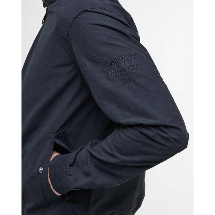 Barbour Giacca Harrington Rectifier Steve McQueen Classic Navy Uomo