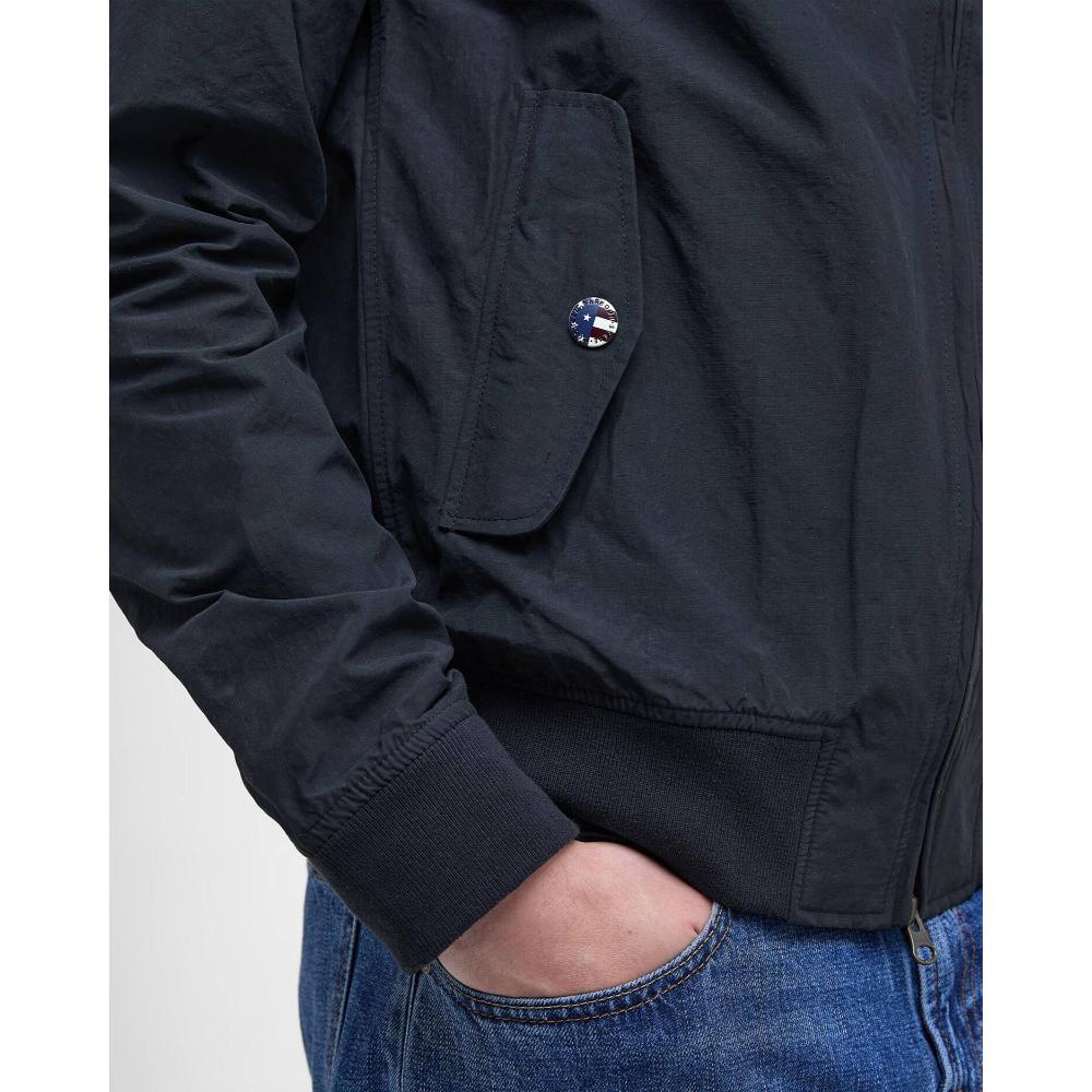 Barbour Giacca Harrington Rectifier Steve McQueen Classic Navy Uomo