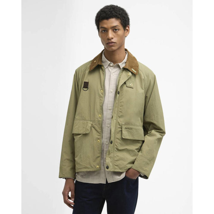 Barbour Giacca Spey Icons Bleached Olive Uomo