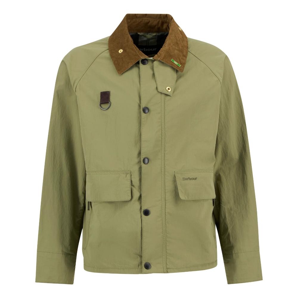 Barbour Giacca Spey Icons Bleached Olive Uomo