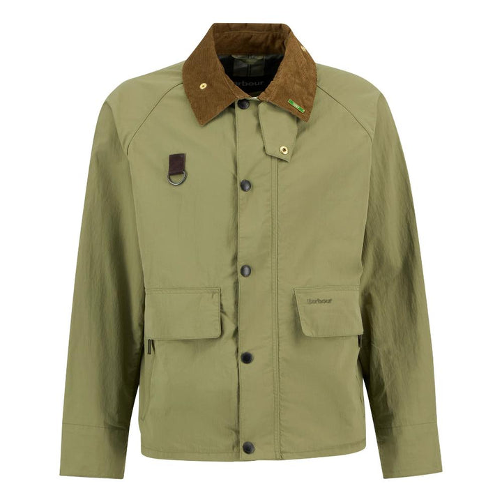 Barbour Giacca Spey Icons Bleached Olive Uomo