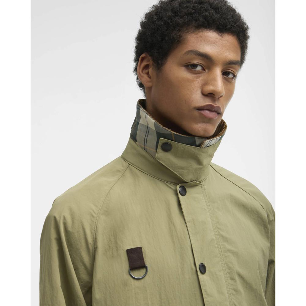 Barbour Giacca Spey Icons Bleached Olive Uomo