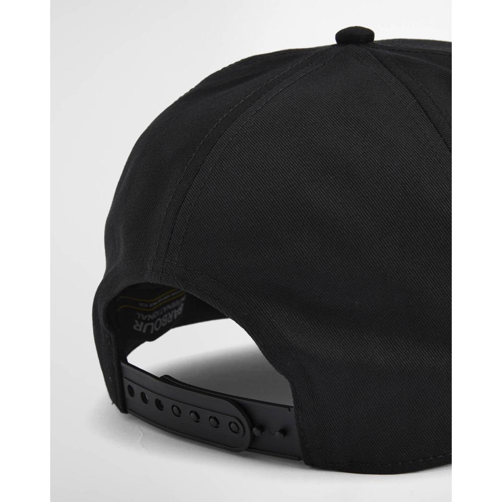 Barbour Cappellino Con Visiera Duke Black