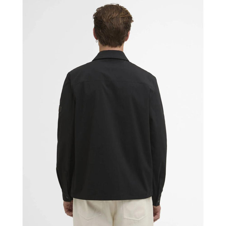 Barbour Overshirt Tucson Black Uomo