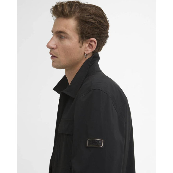 Barbour Overshirt Tucson Black Uomo