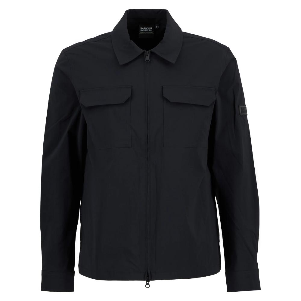 Barbour Overshirt Tucson Black Uomo