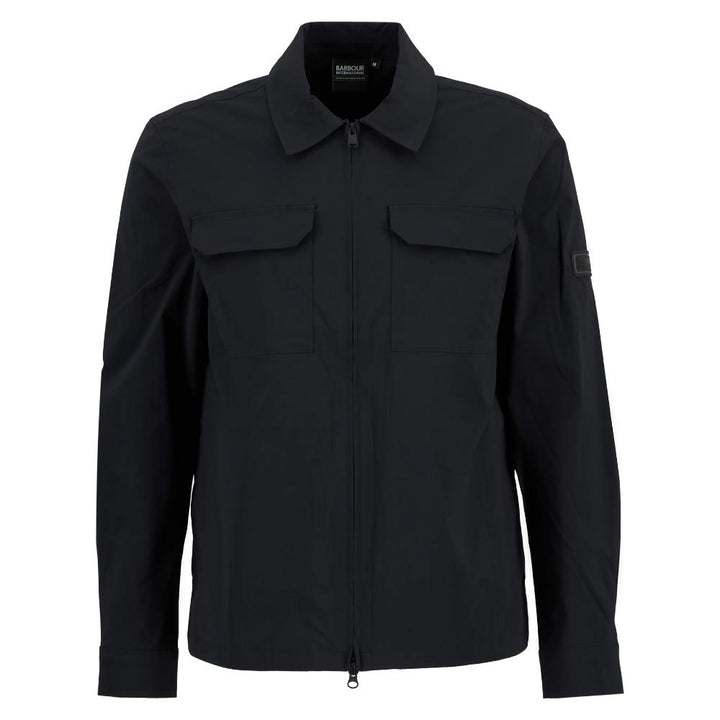 Barbour Overshirt Tucson Black Uomo