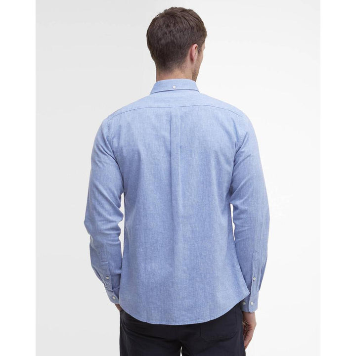 Barbour Camicia Sartoriale Nelson Classic Blue Uomo