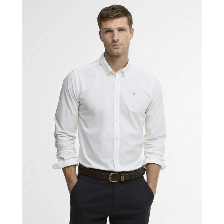 Barbour Camicia Treeport White Uomo