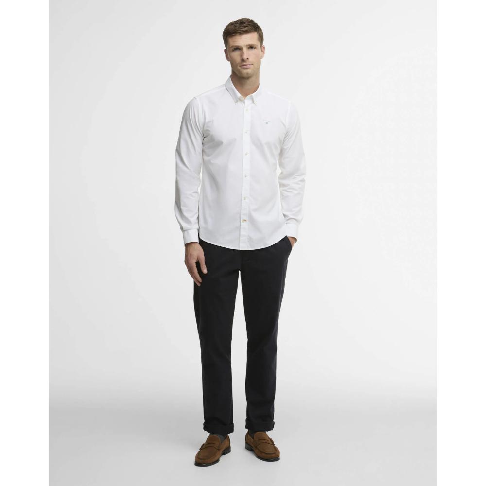 Barbour Camicia Treeport White Uomo