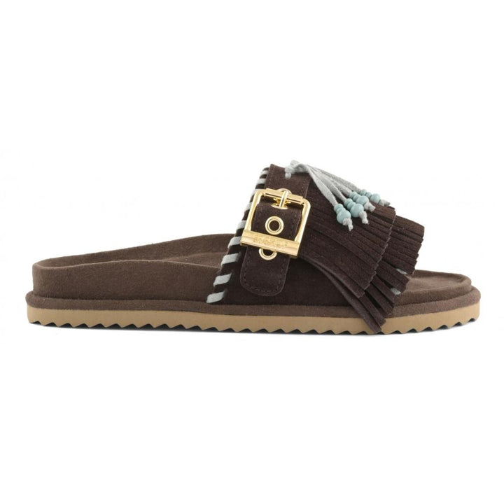 Colors Of California Slofiw Sandalo Moka Donna