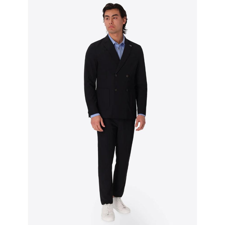 Distretto 12 D.B Giacca Doppiopetto High-Perform12 Active M26 Icon Uomo Black