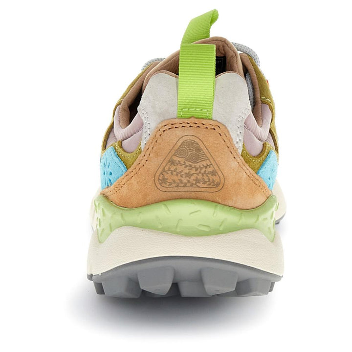 Flower Mountain Yamano 3 Suede Nylon Cream Milk Light Blue